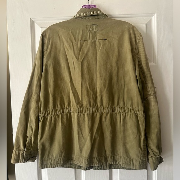 Anthropologie  Current/Elliott The Lone Soldier army Jacket - Picture 7 of 9